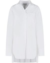 Sportmax - Nespolo Cotton Blend Shirt Dress - Lyst