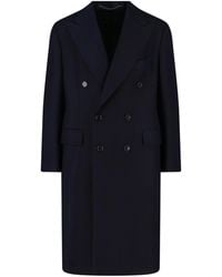 Cesare Attolini - Double-Breasted Coat - Lyst