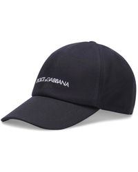 Dolce & Gabbana - Logo Embroidery Hat - Lyst