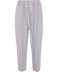 Rick Owens - Drawstring Astaires Cropped Trousers - Lyst