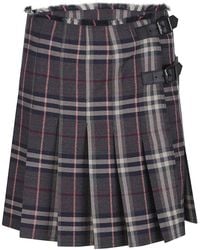 Burberry - Au25-Ww-Giu Skirt - Lyst