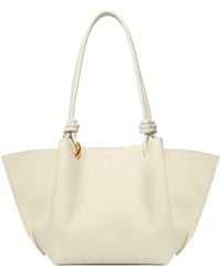 Coccinelle - Finn Medium Crab Pearl Leather Bag - Lyst