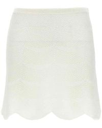 Tom Ford - Crochet Mini Skirt - Lyst