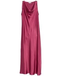 Antonelli - Marcus Long Dress With Soft Neckline - Lyst