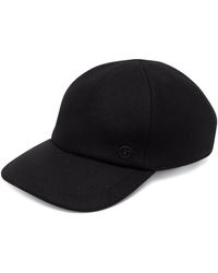 Giorgio Armani - Wool Blend Baseball Hat - Lyst