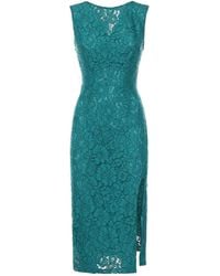 Pinko - Floral Lace Dress - Lyst