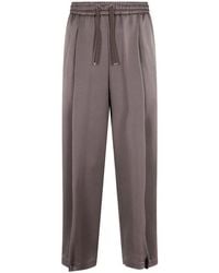 Herno - Wide Trousers - Lyst