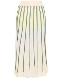 Forte Forte - Inlay Knit Long Pencil Skirt - Lyst
