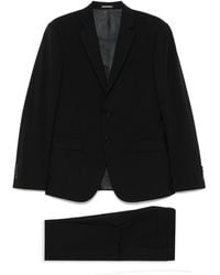 Emporio Armani - Wool Double-Breasted Suit - Lyst