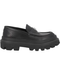 Dolce & Gabbana - Loafers In Leather - Lyst