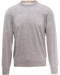 Brunello Cucinelli - Wool And Cashmere Sweater - Lyst