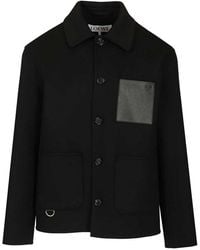 Loewe - Wool And Cashmere Workwear Jacket - Lyst