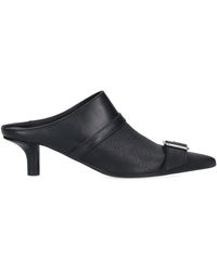 MM6 by Maison Martin Margiela - Mules With Buckle - Lyst