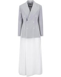 Maison Margiela - Tailored Maxi Dress - Lyst