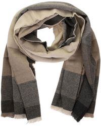 Brunello Cucinelli - Check Cashmere Blend Scarf - Lyst