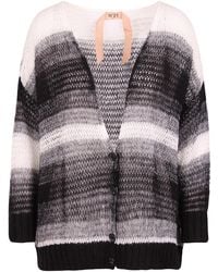 N°21 - V-Neck Knitted Cardigan - Lyst