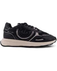 Pinko - Leather Low-Top Sneakers - Lyst