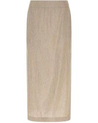 Peserico - Lam Thread Skirt - Lyst