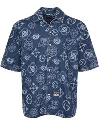 Evisu - Shirt Made Of Denim - Lyst