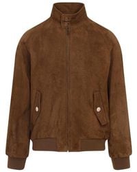 Valentino - Suede Jacket - Lyst