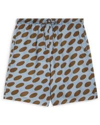 Dries Van Noten - Printed Twill Swimshorts - Lyst
