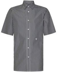 Maison Margiela - Striped Cotton C Shirt - Lyst