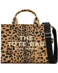 Marc Jacobs - The Medium Cheetah Canvas Tote Bag - Lyst