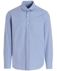 Salvatore Piccolo - Rounded Collar Shirt - Lyst