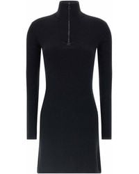 Courreges - Wool Knit Dress - Lyst