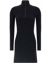 Courreges - Wool Knit Dress - Lyst