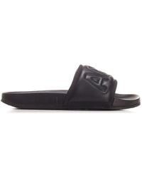 Ambush - Leather Branded Sliders - Lyst