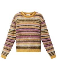 Isabel Marant - Morine Striped Mohair And Wool Sweater - Lyst
