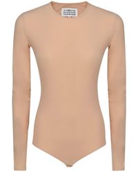 Maison Margiela - Stretch Jersey Bodysuit - Lyst