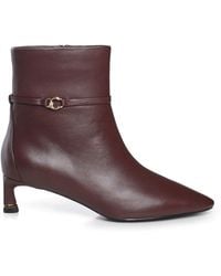 Coccinelle - C-Look Leather Ankle Boots - Lyst