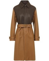 Loewe - Lambskin Coat - Lyst