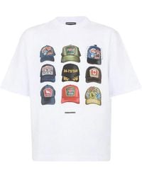 DSquared² - Cotton T-Shirt - Lyst