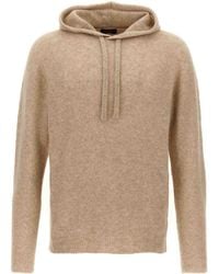 Roberto Collina - Hooded Sweater - Lyst