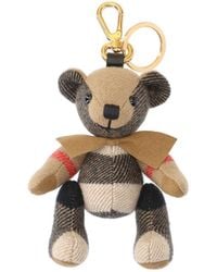 Burberry - Thomas Bear Keychain Charm - Lyst