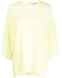 Lanvin - Round Neck - Lyst