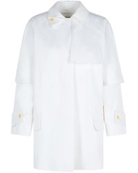 Max Mara - Baba Cotton Raincoat - Lyst