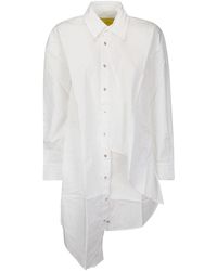 Marques'Almeida - Draped Wrap Shirt Dress - Lyst
