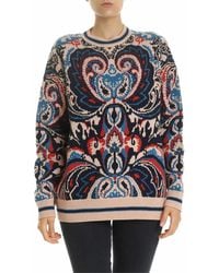 See By Chloé - Paisley Jacquard Crewneck Jumper - Lyst