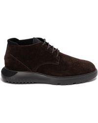 Hogan - `h600` `desert` Leather Boots - Lyst