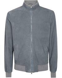 Barba Napoli - Fox Leather Sport Jacket - Lyst