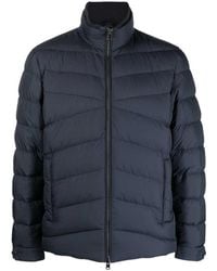 Woolrich - High-Neck Padded Jacket - Lyst
