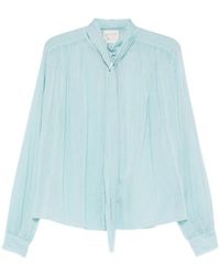 forte_forte - Light Cotton-Silk Blend Shirt - Lyst