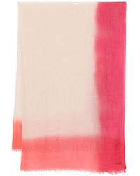 Faliero Sarti - Cashmere Giudy Scarf With Colored Border - Lyst
