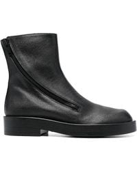 Ann Demeulemeester - Leather Ankle Boots - Lyst