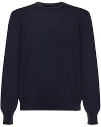 Fay - Pull Col Rond - Lyst