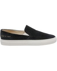 Common Projects - Minimal Slip On Sneakers - Lyst